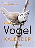 Vogelkalender 2024 - Tagesabreißkalender zum Aufstellen oder Aufhängen
