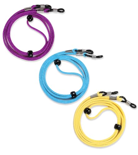 Humlbird Glasses Strap Adjustable Eyeglass Retainer 3-Pack