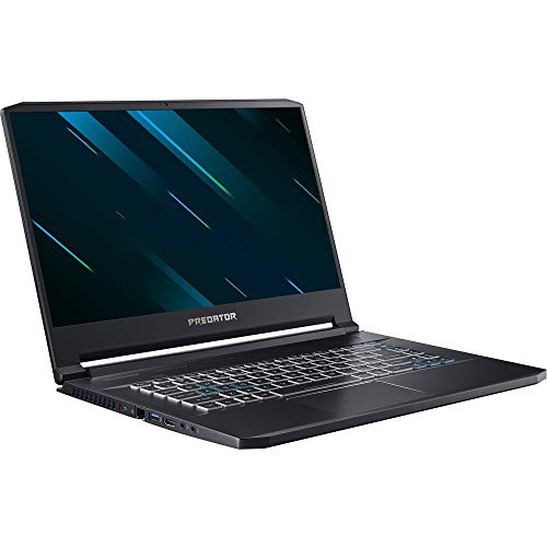 Acer Predator Triton 500 Thin & Light Gaming Laptop, Intel Core i7-9750H, GeForce RTX 2060 with 6GB, 15.6" Full HD 144Hz 3ms IPS Display, 16GB DDR4, 512GB PCIe NVMe SSD, RGB Keyboard, PT515-51-75BH - Notebook - Immagine 1