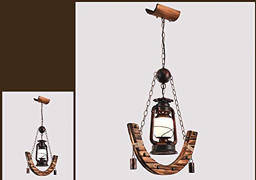 Lustre rustique bois E27 pour remplacer un plafonnier classique sans cachet