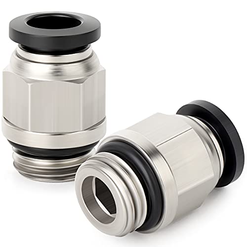 ERGAOBOY 10 Pz Maschio Stragiht 4mm Tubo OD x 1/4...