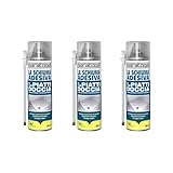 FERROELETTRA Schiuma adesiva poliuretanica per piatti doccia SARATOGA, montaggio su massetto, espansione controllata, presa iniziale elevata, impermeabile, verniciabile, 500 ml (3)