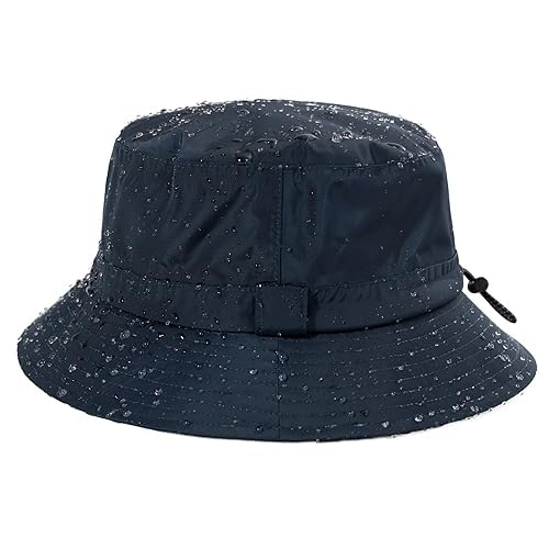 TOP-EX Unisex Bucket Rain Hat UV Protection Navy XL XXL