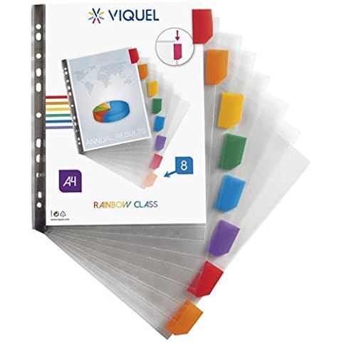 Intercalaires A4 MAXI Viquel Rainbow Class Cover