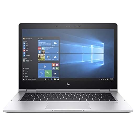 HP Elitebook X360 1030 G2 13.3" Flip Design Notebook, Windows, Intel Core i5 2.6 GHz, 8 GB RAM, 256 GB SSD , Silver (1BS97UT#ABA) (Renewed)