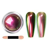 Nvzi 2 Jars 0.2g Each for DIY Nail Art Manicure Decor & Nail Accessories，N01