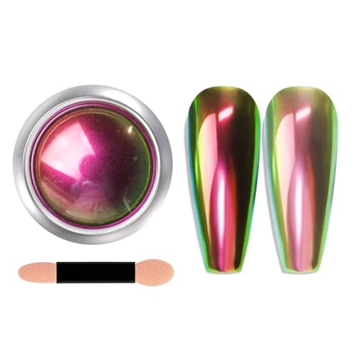 Nvzi 2 Jars 0.2g Each for DIY Nail Art Manicure Decor & Nail Accessories，N01