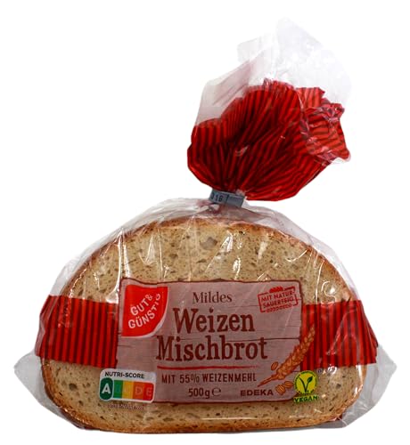 Gut & Günstig mildes Weizen Mischbrot 7er Pack (7 x 500g)
