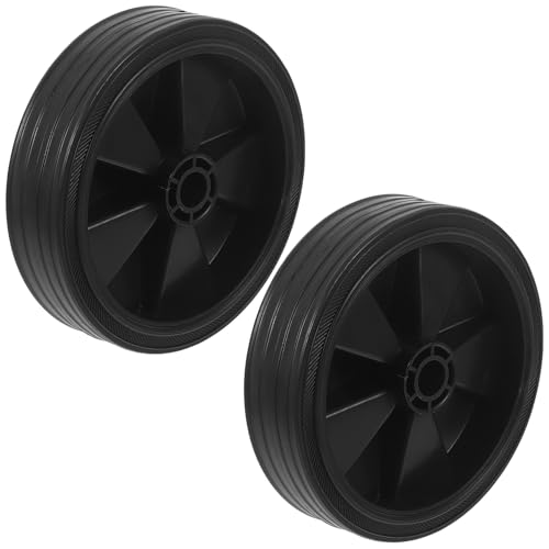 Roues silencieuses de 5 pouces en noir pour accessoires de compresseur