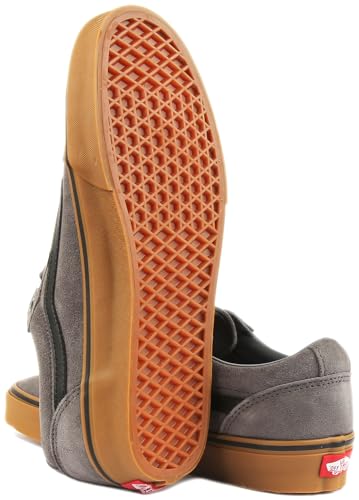 Vans Men's Ward Sneaker, Suede Pewter Gum, 10 5