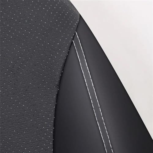 Housse de siège de voiture imperméable en cuir gris durable