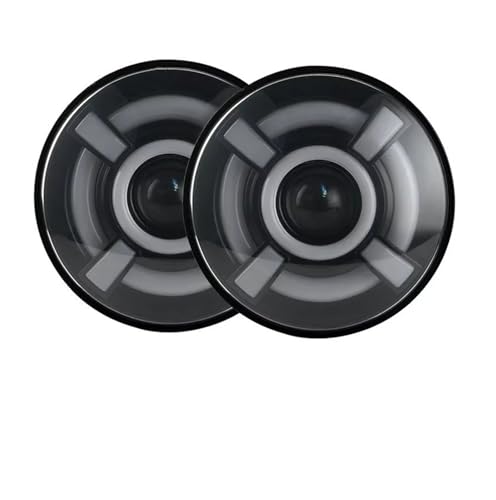 Optique Avant Phare LED 7 Pouces Chevrolet Camaro Haute Performance Fond Noir