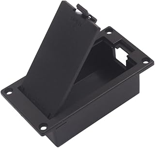 Vaguelly Caixa De Guitarra Baixo Captadores De Guitarra Elétrica P Captadores De Baixo Squier Guitar Guitarlele Gitar 9V Caixa De Bateria 9V Suporte De Bateria Caixa De Bateria De Baixo