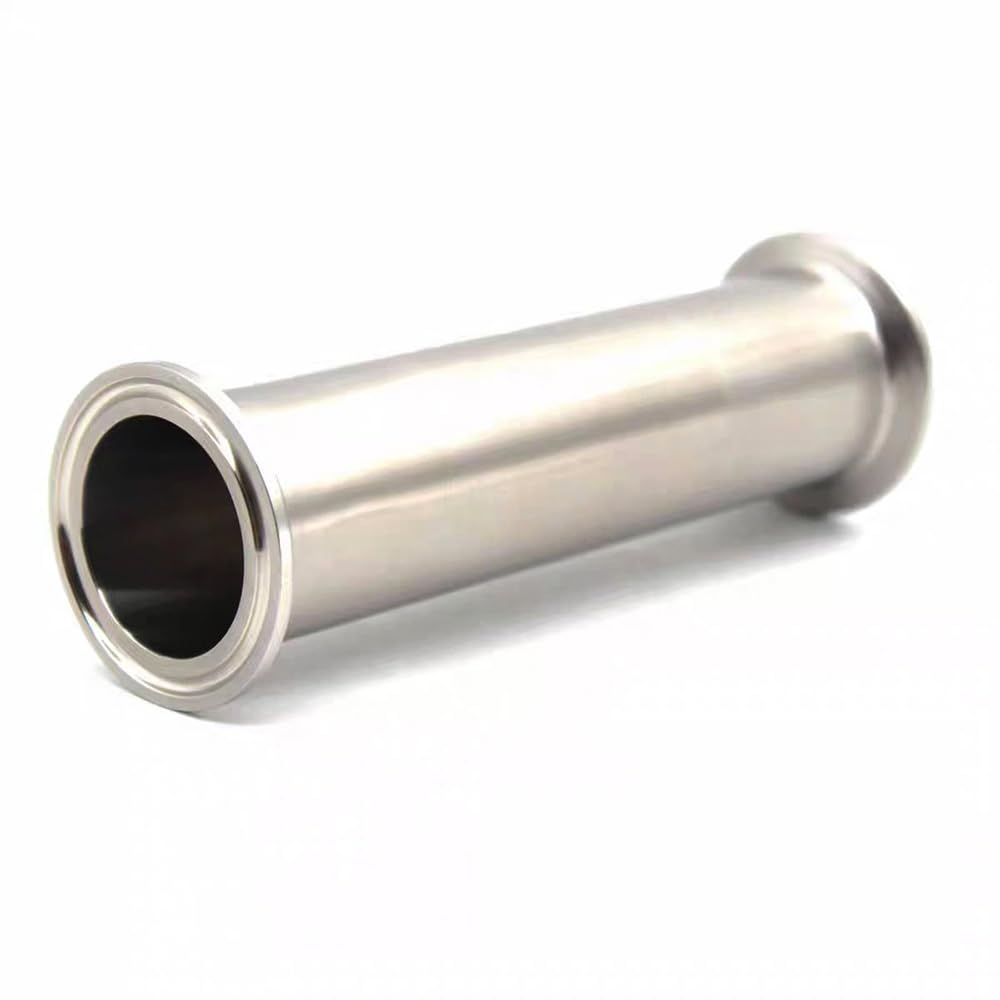 Tubo di Estensione Acqua Sanitario in Acciaio Inossidabile 304, Lunghezza 100 mm, ID 19-108 mm, Resistente alla Corrosione, Per Casa/Giardino/Industria – 1 PC(19mmx50.5)