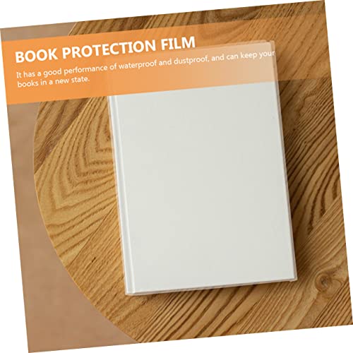NUOBESTY 60 Pçs Capa De Livro Transparente Proteção Livros Bíblicos Protetores De Folha Transparente