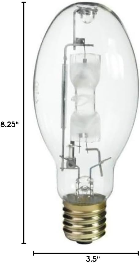GE Lighting 42729 250-Watt Multi-Vapor Quartz Metal Halide Mogul Light Bulb, by GE Lighting
