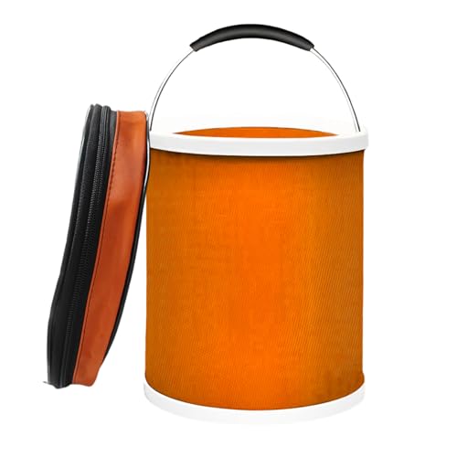 GAOLAOSY Collapsible Bucket with Handle, 3.4 Gallon