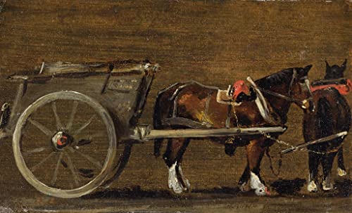 Toile une charrette de ferme John Constable impression d'art portrait haut de gamme