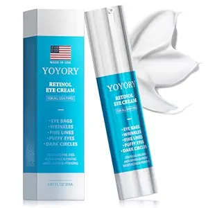 Retinol under eye cream for dark circles and fine lines (20ml) by YOYORY