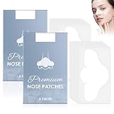 16 Stück Nose Patches, Mitesserentferner Hocheffiziente Nasen Strips Für Mitesser, Blackhead Remover Tiefenreinigend, Porenverkleinerung, Nasenstreifen Absorbiert Öle, Unreinheiten, für Alle Hauttypen