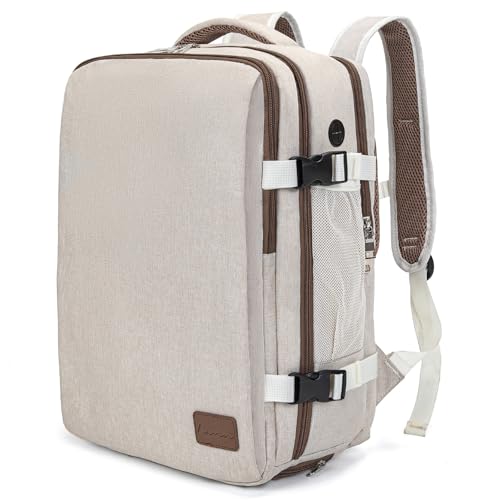 Xkdoai Zaino per Easyjet 45x36x20 Antifurto Zaino da Viaggio Uomo Porta PC 15.6 Pollici Laptop...