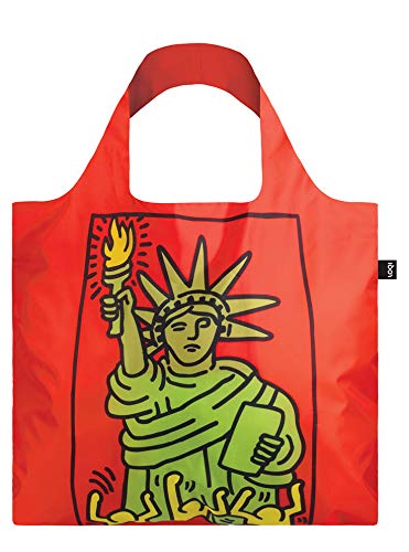 LOQI Bolsa de compras reutilizável Museum Keith Haring's New York