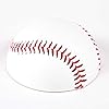 Half Baseball for Baseball Craft Creativity, 3-Dimensional Leather Baseball, as Part of Baseball Room Decor, Baseball Decor Boys Room or Baseball Gift (2 Pieces) #1