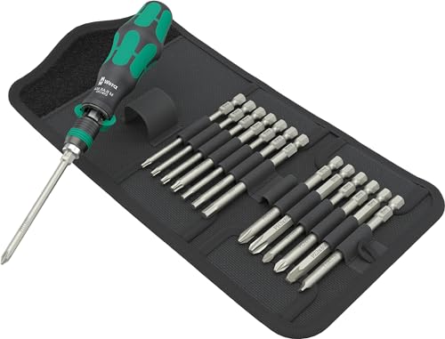 Wera 05051061001 Kraftform Kompakt 838 RA-R M zestaw 1, 15-częściowy