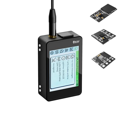 Heltec ESP32 LoRa V4 Development Board Touch Screen Kit with BME280 GXHTV3 Buzzer Complete Sensor Suite ESP32 S3 SX1262 All in One for Meshtastic Environmental Monitoring Kit for Node IoT Wireless