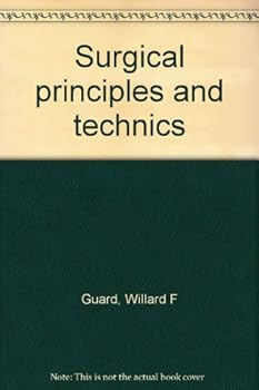 Hardcover Surgical principles and technics Book