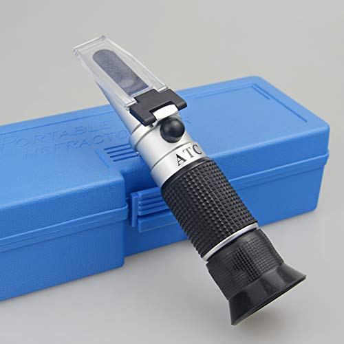Honey Refractometer for Honey Moisture, Brix and Baume, 3-in-1 Uses, 58-90% Brix Scale Range Honey Moisture Tester, with ATC, Ideal for Honey, Maple Syrup, and Molasses, Bee Keeping Supplies - Image 6