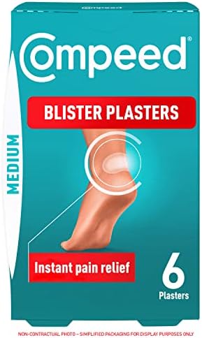 Compeed Medium Size Blister Plasters, Pack of 6