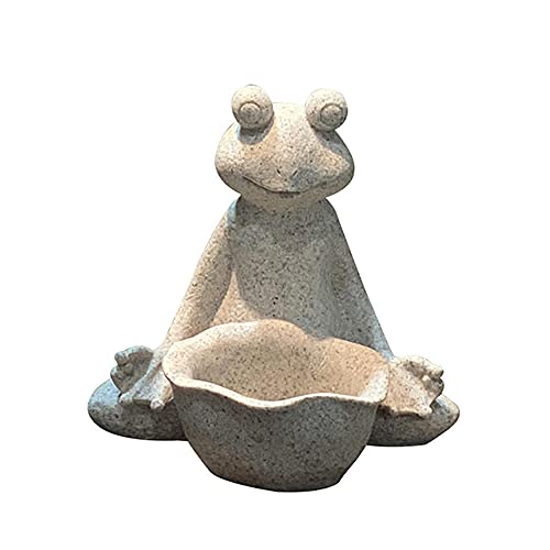 EmottUi Rana Resina Maceta, Macetas Pequeñas Decorativas Macetas Cover