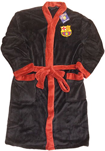 Peignoir officiel Barcelone Football Club Polaire Taille S M L XL - Bleu - Large