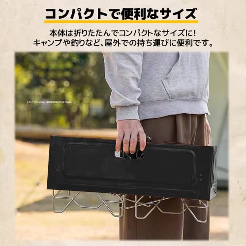 【Yinleader】バーベキューコンロ アウトドア用 OD缶 強火力