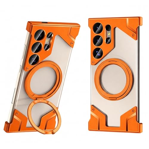 Coque Samsung S26 Ultra sans cadre avec anneau pour vidéos en streaming
