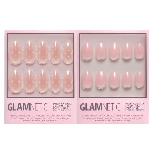 Glamnetic Press-On Nails Bundle - Sugar Glazed & Pinch Me