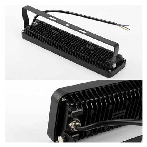 Ahorro de energía en iluminación exterior con foco LED 50W impermeable 3