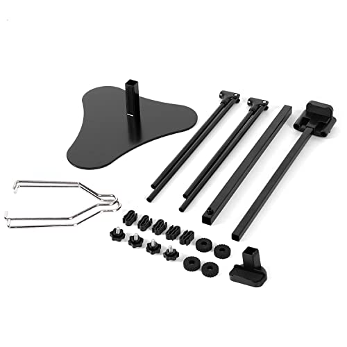 REPTI ZOO Suporte de lâmpada duplo para répteis suporte de luz ajustável suporte de metal para répte