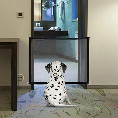 Buy QUV Mesh Dog Gate, Magic Gate for Dog, Portable Folding Pet Gate