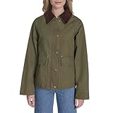 Boost Your Style - Top 15 Barn Jackets Ladies Love! Stylish & Functional Outerwear for Your Active 50+ Lifestyle 3 Levi's Women's Short Cotton Barn Jacket, Olive, Medium