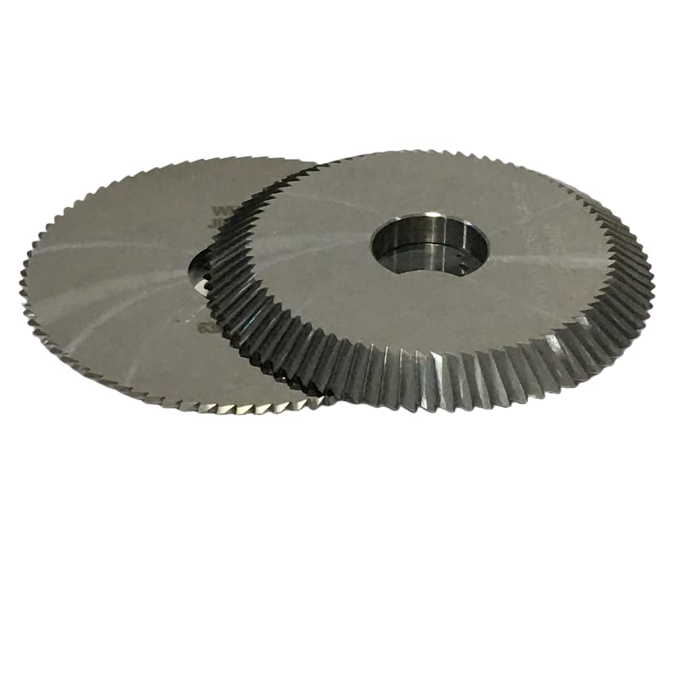 Double Angle Cutter WP034(RIC09168B)63x5x16 in Carbide fit for Keyline Ninja Laser & Keyline Ninja Total &NINJA Dark Key Mchines for Edge Cut Key Side (one piece)