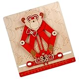 Matériau résistant : Ce puzzle en bois pour tout-petits est conçu avec un matériau résistant à l'usure et des bords arrondis soigneusement pour une durabilité exceptionnelle. Il supporte une utilisation prolongée, favorisant la découverte et l'entraînement à la résolution de problèmes tout en garantissant la sécurité des petites mains durant l'exploration.