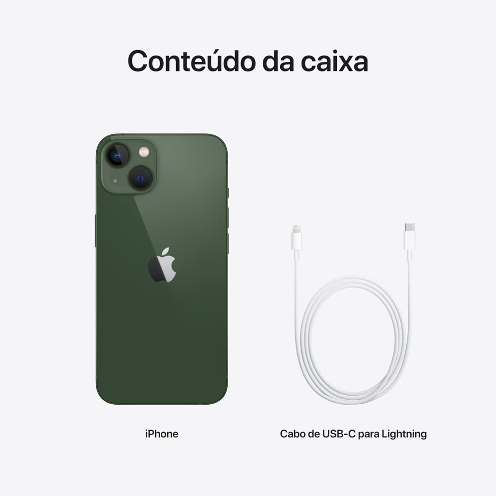 Apple iPhone 13 (128 GB) - Verde (Recondicionado) | Amazon.com.br