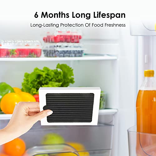 Waterdrop Refrigerator Air Filter, Compatible With Frigidaire® And Electrolux®, Pure Air Ultra, Eafcbf, Paultra, Scpureair2Pk, 242047801, 242061001, 241754001, 6 Pack #TOP4