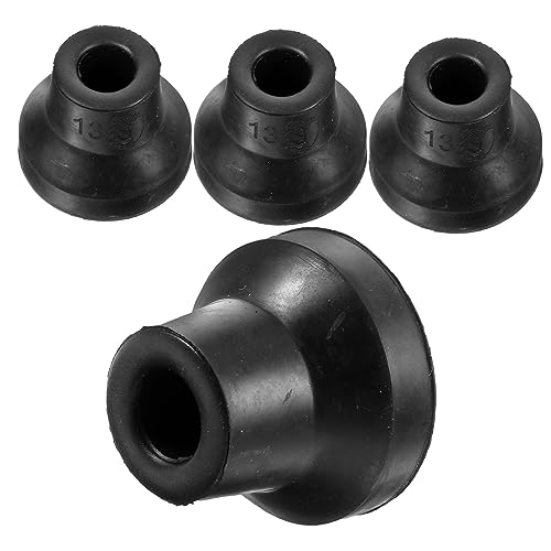 NOLITOY Thickened Pole Tip Covers for Hiking Poles Crutch Foot Pads Non Slip Crutch Replacement Tip