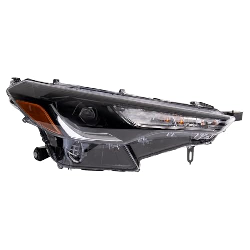 Image of TRQ Passenger Side Headlight Assembly LED Composite Compatible with 2022-2024 Toyota Corolla Cross L LE TO2503313
