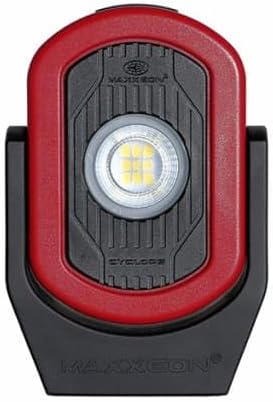 MXN00810 CYCLOPS WorkStar Rechargeable Work Light, 720 Lumens, Red