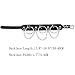 Kiwochy Breit Lederhalsband Halskette Damen Leder Choker mit Leine Ketten O Ring Metall Ring Halsband Lederhalsband Gotik Punk Lederhalsband Choker Spike Niete Kragen Halsketten Männer