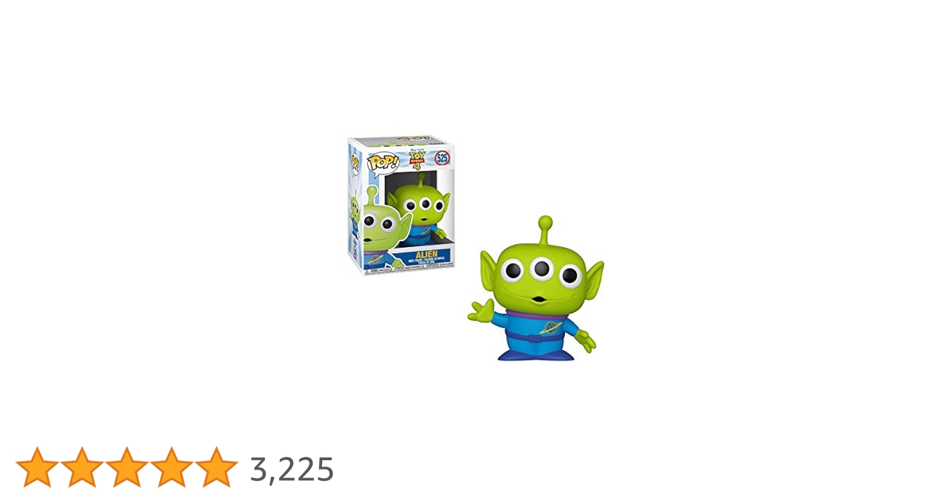 Amazon.co.jp: FUNKO POP! DISNEY: Toy Story 4 - Alien : おもちゃ